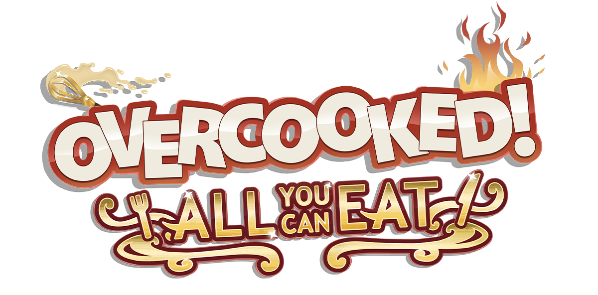 Overcooked All You Can Eat couch co-op cooking chaos logo