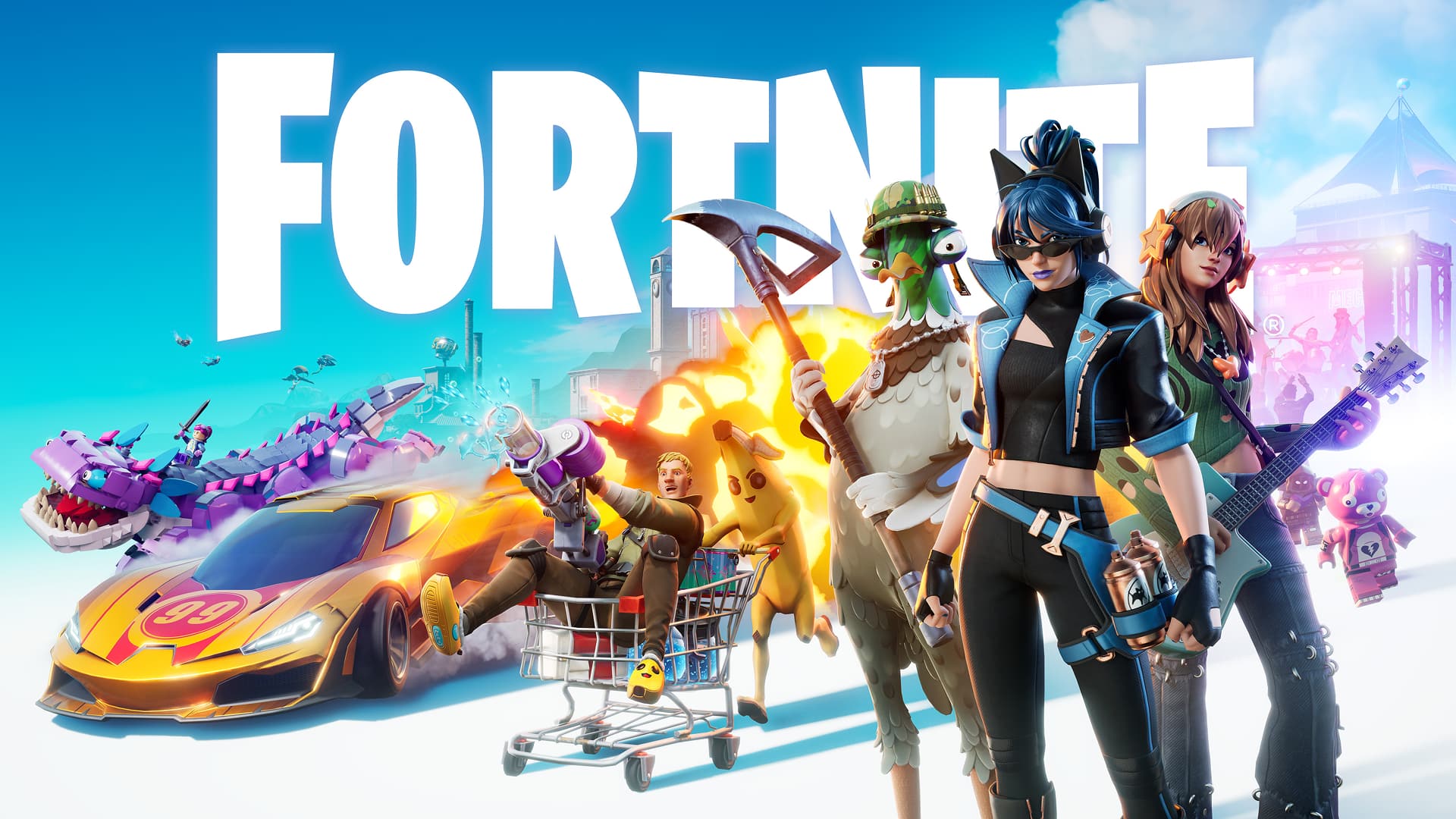 Fortnite squad action