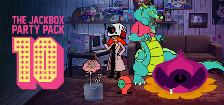 Jackbox Party Pack 10—collage of included party games